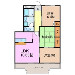 バードヒル香久山の物件間取画像